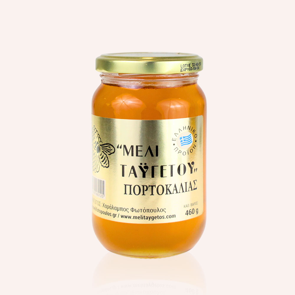 Miód z Kwiatów Pomarańczy 460g