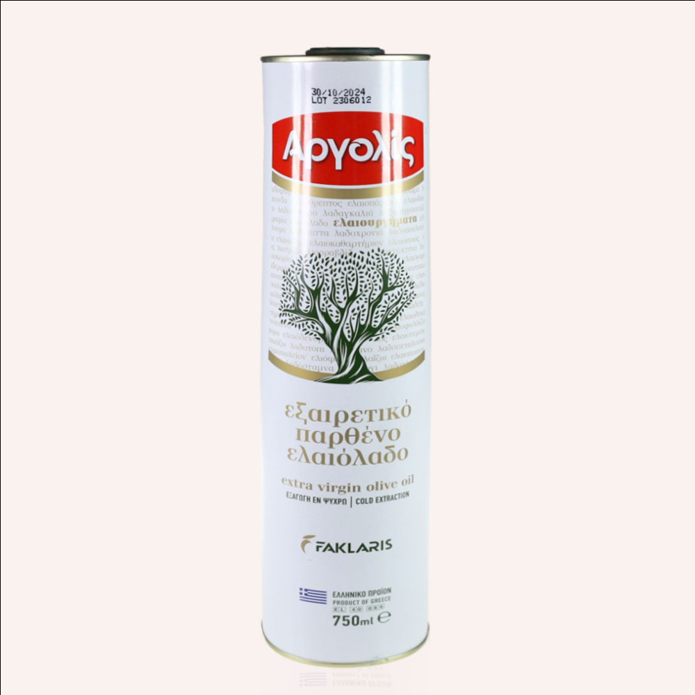 Oliwa Extra Virgin ARGOLIS - 750 ml - puszka